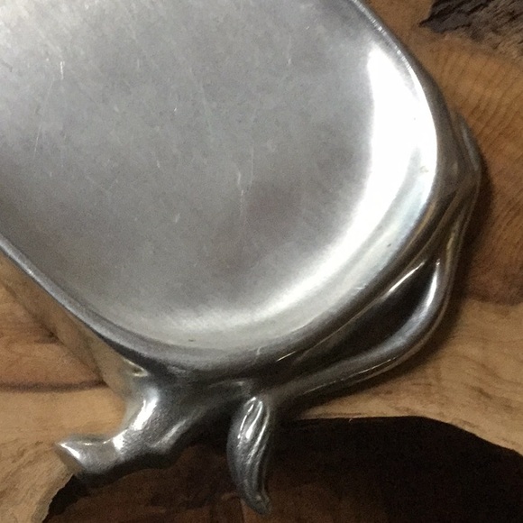 Farmhouse cow steak plate platter festival Sunday brunch cabin decor rustic - Picture 3 of 11